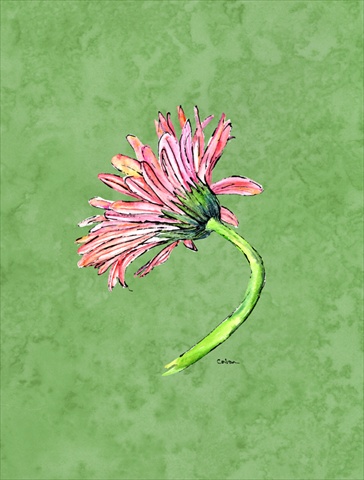 Gerber Daisy Pink Flag - Garden Size