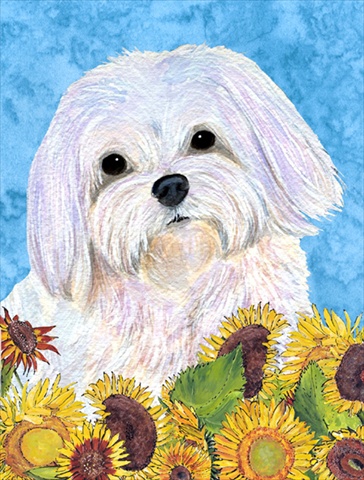 11 x 15 In. Maltese Flag- Garden Size