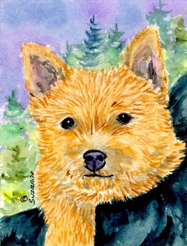 Norwich Terrier Flag - Garden Size
