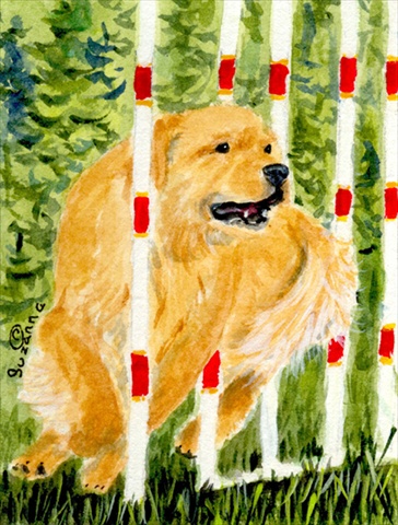 11 x 15 In. Golden Retriever Flag, Garden Size