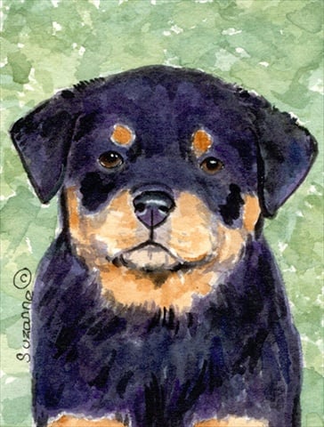 Rottweiler Flag - Garden Size