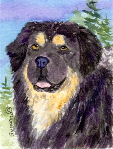 11 x 15 In. Tibetan Mastiff Flag, Garden Size