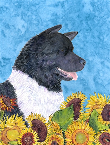 11 x 15 In. Akita Flag, Garden Size