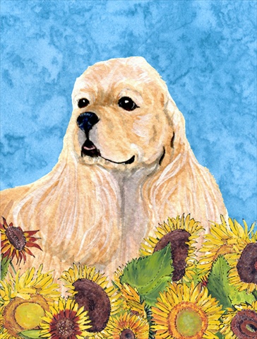 11 x 15 In. Cocker Spaniel Flag, Garden Size