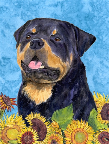 Rottweiler Flag- Garden Size