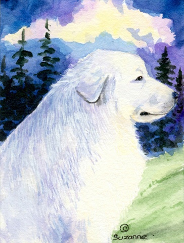 11 x 15 In. Great Pyrenees Flag, Garden Size