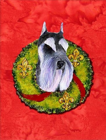 Schnauzer Flag - Garden Size