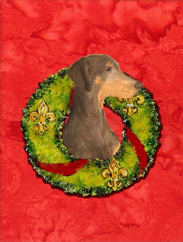 11 x 15 In. Doberman Flag, Garden Size