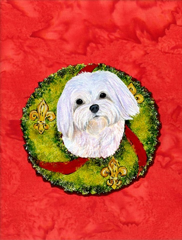 11 x 15 In. Maltese Flag, Garden Size