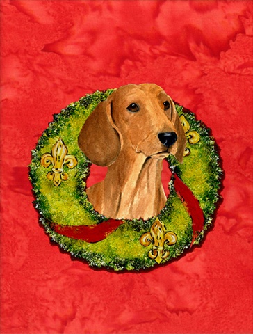 11 x 15 In. Dachshund Flag, Garden Size