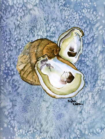 11 x 15 In. Oyster Flag, Garden Size