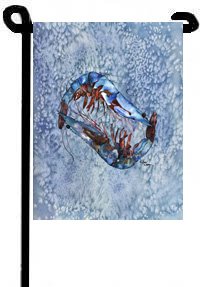 11 x 15 In. Shrimp Flag, Garden Size