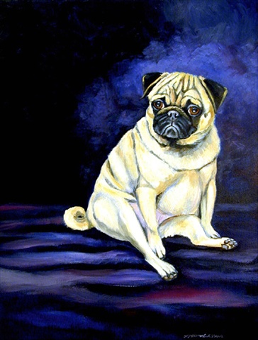Pug Penny For Your Thoughts Flag Canvas House Size