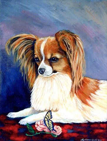 11 x 15 in. Sable Papillon With A Butterfly And Rose Flag Garden Size