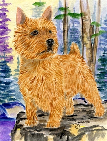 11 x 15 in. Norwich Terrier Flag Garden Size