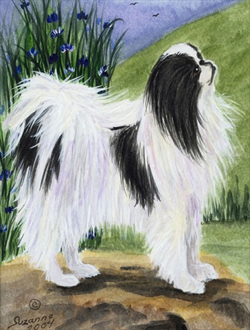 28 x 40 in. Japanese Chin Flag Canvas House Size