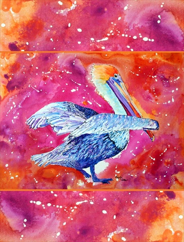 11 x 15 in. Pelican Flag Garden Size