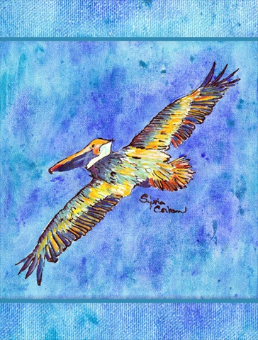 11 x 15 in. Pelican Flag Garden Size