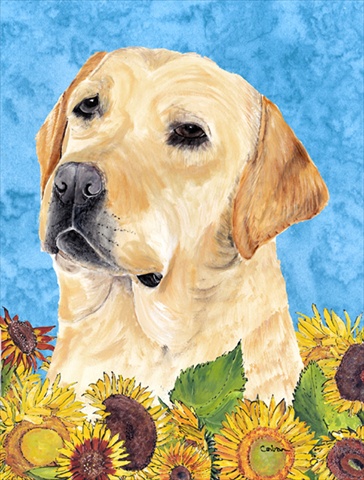 Labrador Flag Canvas House Size