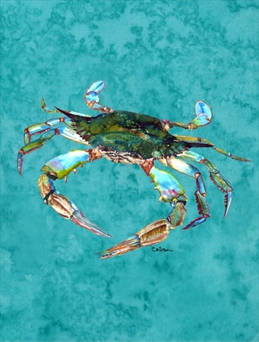8657GF Crab Flag Garden Size