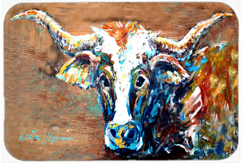 On the Loose Brown Cow Mouse Pad, Hot Pad or Trivet