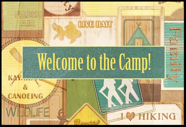 Welcome to the Camp Indoor or Outdoor Mat