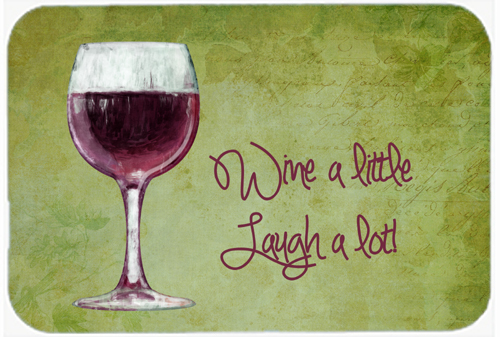 Wine A Little Laugh A Lot Glass Cutting Board - Large