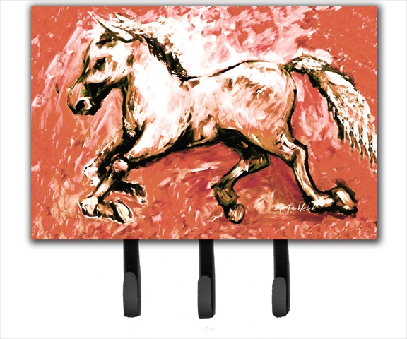 MW1170TH68 Shadow The Horse In Red Leash Or Key Holder