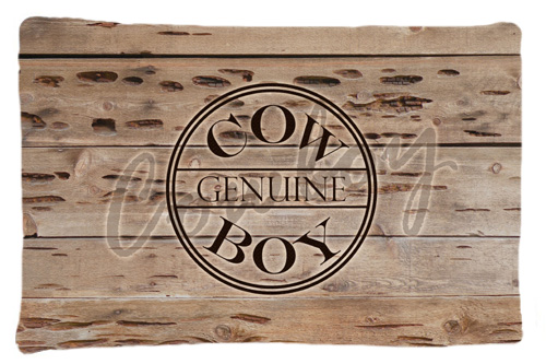 SB3057PILLOWCASE Genuine Cow Boy Branded Moisture Wicking Fabric Standard Pillowcase