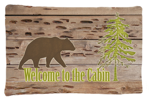 Welcome To The Cabin Moisture Wicking Fabric Standard Pillowcase