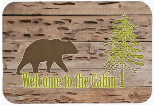 Welcome To The Cabin Glass Cutting Board - Large
