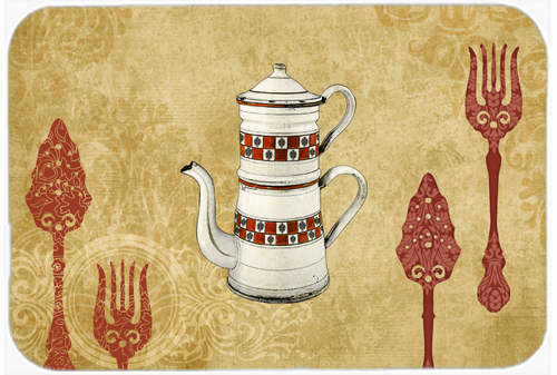 Picture of Carolines Treasures SB3088LCB Teapot Welcome Glass Cutting Board - Large