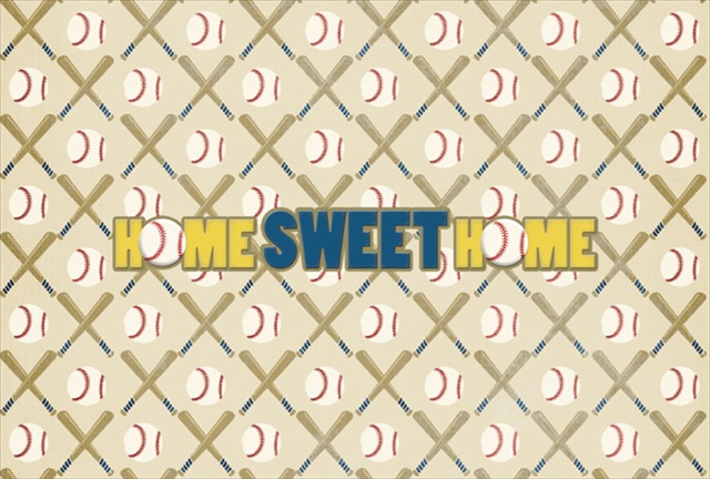 Picture of Carolines Treasures SB3076PLMT Home Sweet Home Fabric Placemat