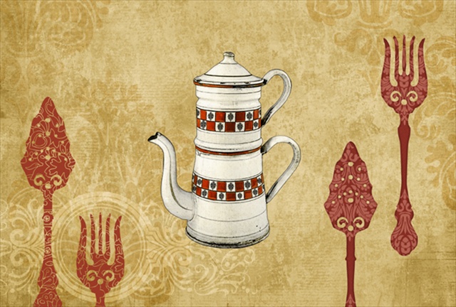Picture of Carolines Treasures SB3088PLMT Teapot Welcome Fabric Placemat