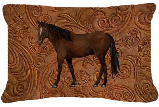 Horse Indoor & Outdoor Fabric Decorative Pillow