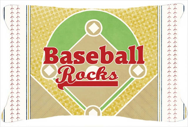 Baseball Rules Indoor & Outdoor Fabric Decorative Pillow