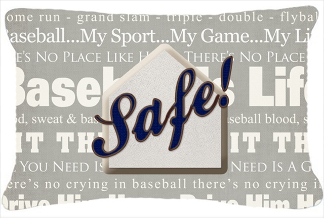 Safe At Home Indoor & Outdoor Fabric Decorative Pillow