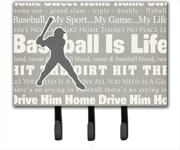 Baseball Is Life Leash Or Key Holder