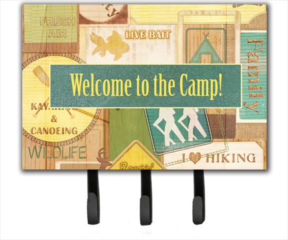 SB3080TH68 Welcome To The Camp Leash Or Key Holder