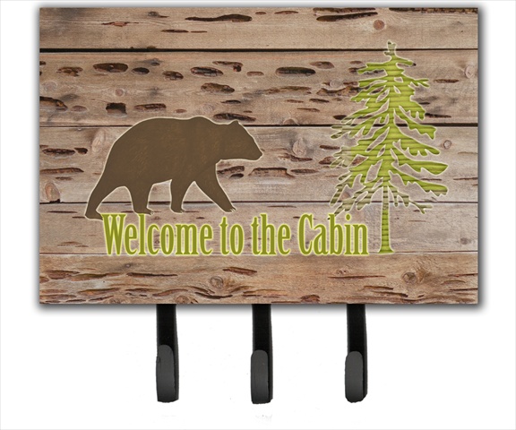 SB3081TH68 Welcome To The Cabin Leash Or Key Holder