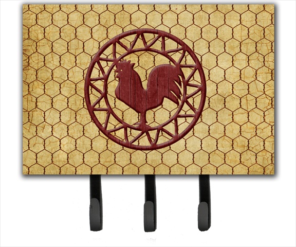 Rooster Chicken Coop Leash Or Key Holder