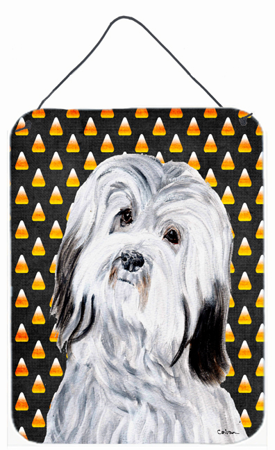 Havanese Candy Corn Halloween Aluminum Metal Wall Or Door Hanging Prints