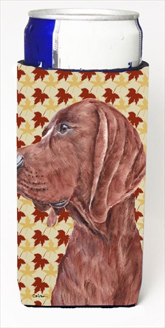 Redbone Coonhound Fall Leaves Michelob Ultra bottle sleeves Slim Cans  12 Oz.