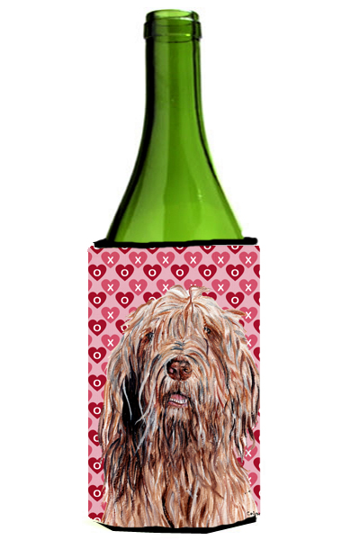 Otterhound Hearts And Love Wine bottle sleeve Hugger 24 Oz.