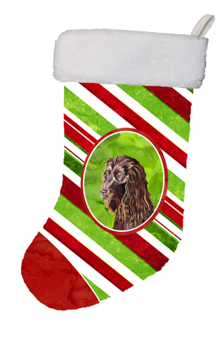 Boykin Spaniel Candy Cane Christmas Stocking