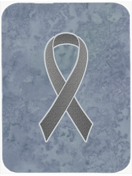 Picture of Carolines Treasures AN1211LCB 15 H x 12 L In. Grey Ribbon for Brain Cancer Awareness Glass Cutting Board- Large Size