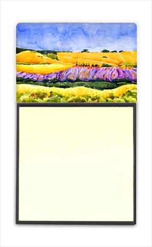 Landscape Refiillable Sticky Note Holder or Postit Note Dispenser, 3 x 3 In.