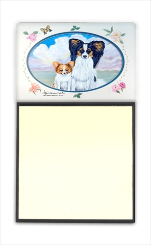 Papillon Refiillable Sticky Note Holder or Postit Note Dispenser, 3 x 3 In.