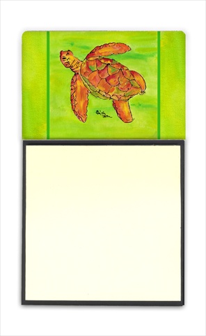 8376SN Turtle Refiillable Sticky Note Holder or Postit Note Dispenser- 3 x 3 In.