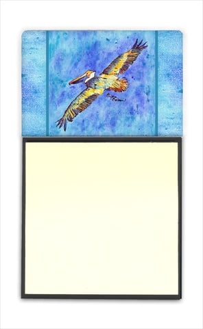 Pelican Refiillable Sticky Note Holder or Postit Note Dispenser, 3 x 3 In.